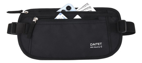 Daitet Cinturón De Dinero, Soporte Para Pasaporte, Cartera.