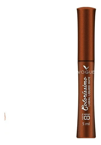 Vogue Labial Liquido Matte Colorissimo Color Moccachino 4 Ml