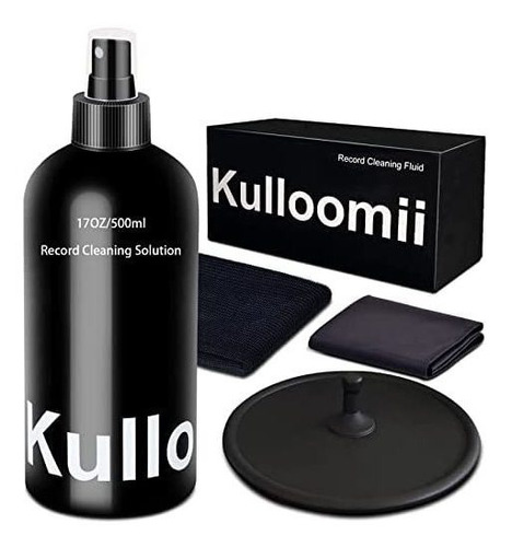 Kit De Limpieza Kulloomii Para Discos De Audio Cd Dvd 500ml