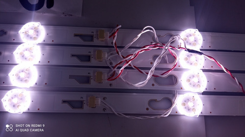 50d1200 Pd 4 Tiras De 9 Leds Philips 50pfl5765 F8 (Usado)