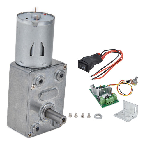 Motor Eléctrico Worm, 6 V, Con Engranajes, Dc, Turbo, Mini R