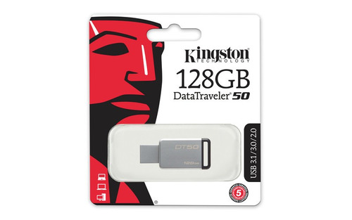 Memoria Usb 3.0 Kingston 3.1 Dt50 128gb