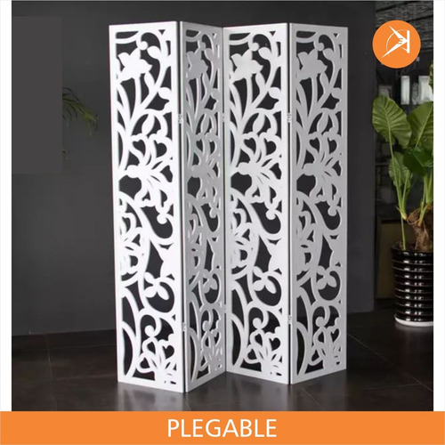 Imagen 3 de 10 de Biombo, Divisor De Ambientes, Separador, Panel Decorativo