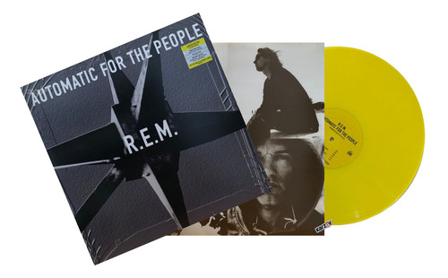 Rem R.e.m. Automatic For The People Rem Yellow Lp Vinyl Versión del álbum Estándar