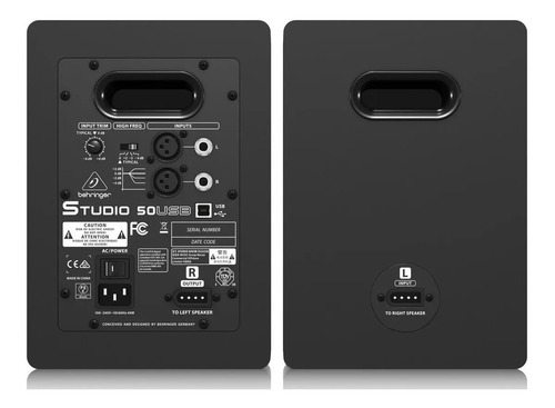 Behringer Studio 50usb Monitores Activo Estudio