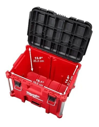 Imagen 3 de 10 de Caja Herramientas Sistema Packout Xxl Milwaukee 4822 8429