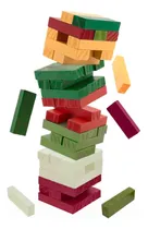 Comprar Jenga De Colores En Madera Juego De Bloques Apilables Mesa