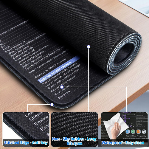 Alfombrilla De Mouse Para Mac Os, Excel/word/power Point,