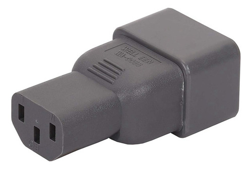 1 Adaptador De Alimentación Iec Macho C14 A Hembra C19 Y 1 P