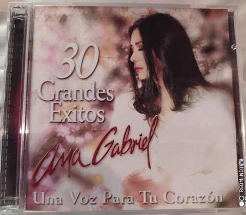 2 Cd D Ana Gabriel # Grandes Éxitos, Una Voz Para Tu Corazón