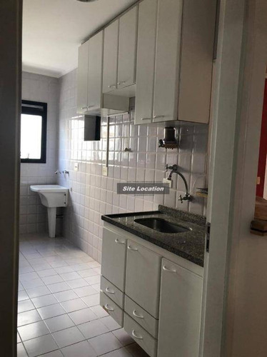 99557 Apartamento Com 3 Dormitórios Para Alugar, 64 M² Por R$ 2.900/mês - Brooklin - São Paulo/sp - Ap4751