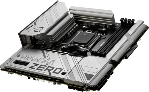 Placa Madre Msi B650m Project Zero Gaming Con Amd Ryzen
