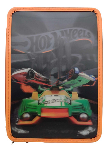 Cartuchera 2 Pisos Hot Wheels 3d Lic Original Armonyshop