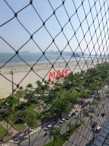 Imagem 21 de 30 de Vista Panorâmica Para O Mar No Gonzaga!! 4 Dormitórios, 2 Suítes, 4 Garagens. Vazio!! - Ap5997