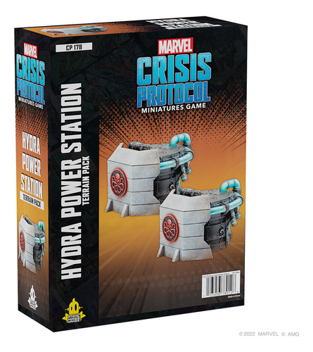 Marvel Crisis Protocol: Hydra Power Station Terrain Pack 