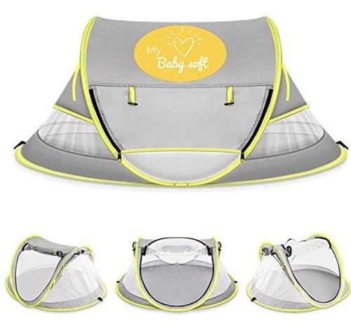 (mybabysoft) Baby Beach Tent: Upf 50, Mosquitera, Zona, Sue