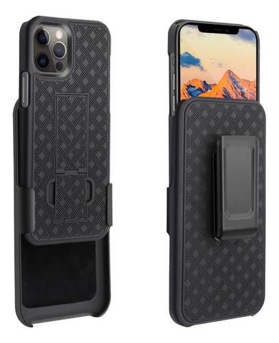 Funda Finic Compatible Con iPhone 12 Pro Max 5g Fase Combo