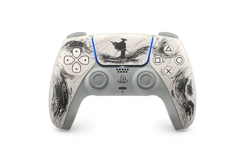 Controle Sem Fio Dualsense Edição Limitada Black Ghost Of Yotei P...