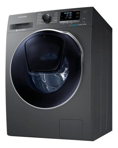 Imagen 2 de 4 de Lavasecarropas automático Samsung WD10K6410O inverter gris y cadete 10kg 220 V