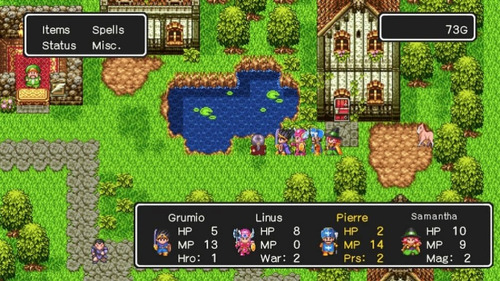 Dragon Quest 1 Y 2 Snes Super Nintendo Juego Fisico Clasico (Usado)