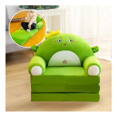 Np Sofá Plegable Para Niños Pequeños, Funda Lavable