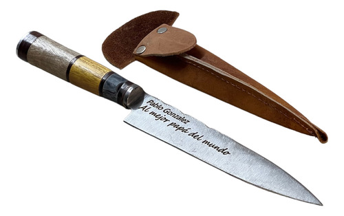 Cuchillo X1 Artesanal Tandil 16cm + Grabado Personalizado