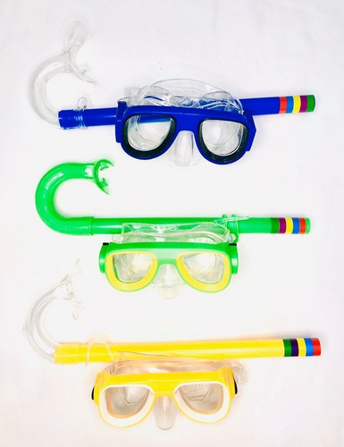 Máscara De Mergulho E Snorkel, Piscina, Infantil