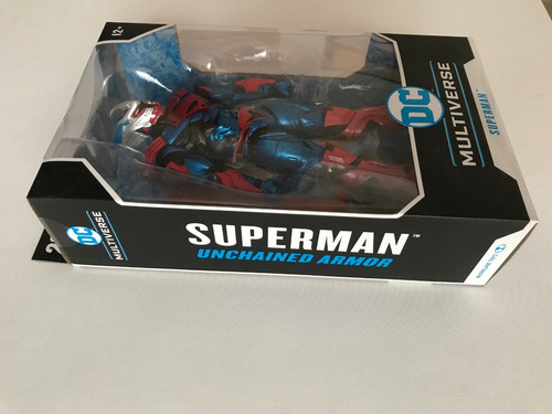 Superman Unchained Armor Mcfarlane Toys Dc Multiverse 8 Pulg (Usado)