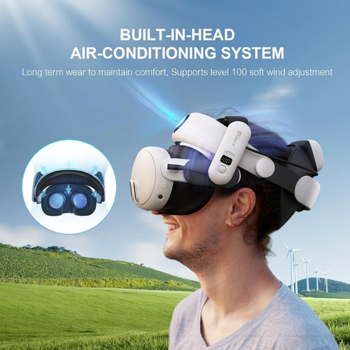 Bobovr S3 Pro + C3 Combo, Correa Para Batería Y Funda De Tra