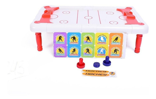 Imagen 4 de 5 de Juego De Mesa Hockey Sobre Hielo Tipo Tejo El Duende Azul