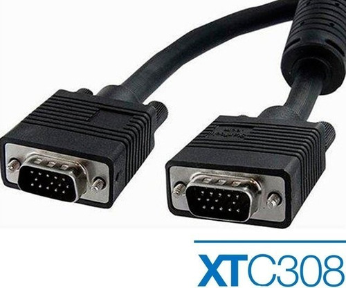 Cable Vga Xtech Xtc-308 M/m 6ft 1.8mts