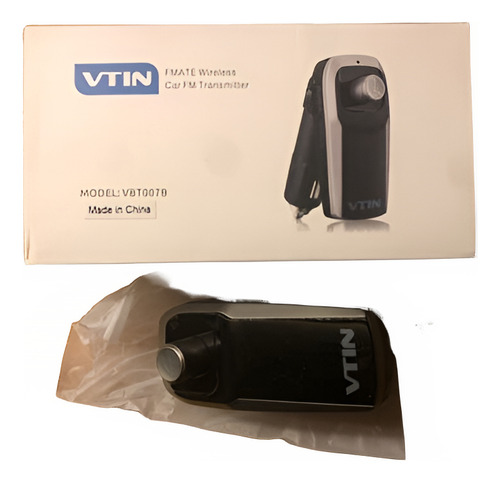 Transmisor Fm Bluetooth Inalámbrico Vtin Universal Para Coch