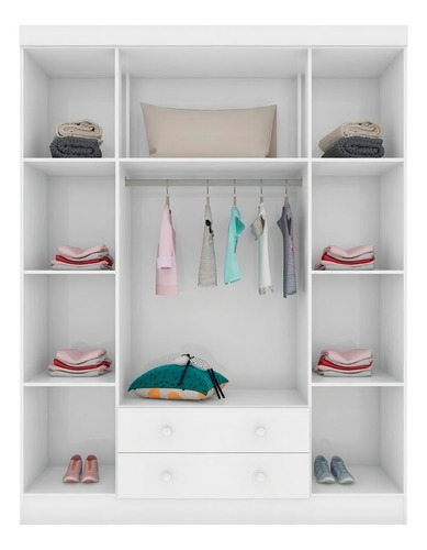 Quarto De Bebê Laura Berço Roupeiro Cômoda Dormitório