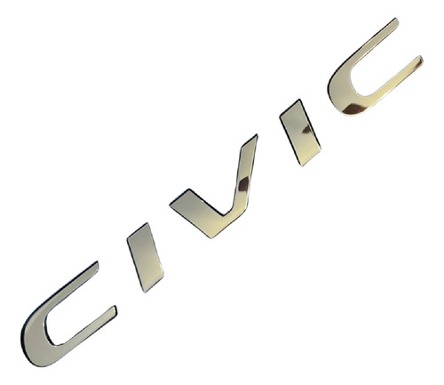Emblema Civic Letreiro Mala Honda 2017 2018 2019 2020 2021