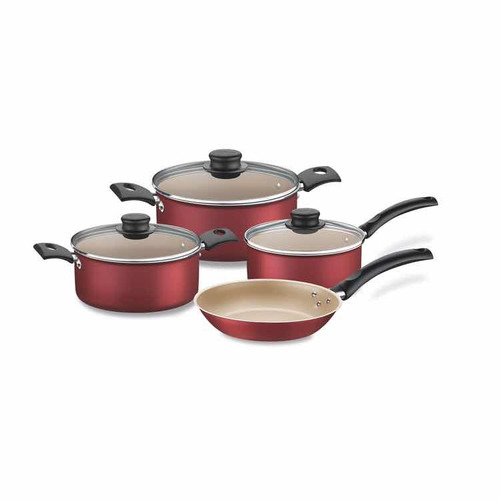 Juego De Ollas De Cocina Tramontina Modelo Turim - Nexpress