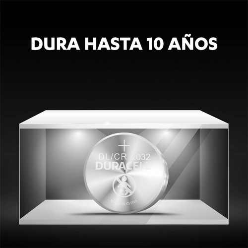 Pila 2032 Duracell Botón - 1 Unidad