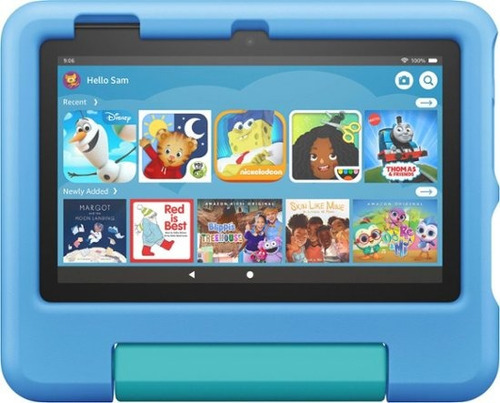 Tableta Amazon Fire 7 Kids 3-7 Años Wifi 16gb 2022 Colores Color Blue