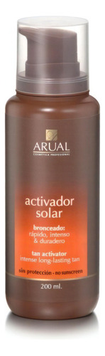 Activador Solar Bronceado Intenso Arual 200 Ml