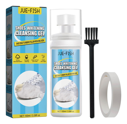 Gel Limpiador Blanqueador De Zapatos Blanco Limpiador De Zap