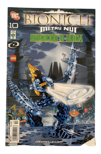 Comic Lego Bionicle Metru Nui #10 Editorial Vid 2006