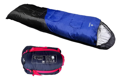 Saco De Dormir Extremo Para -15°+10° Camping Trekking 1700g
