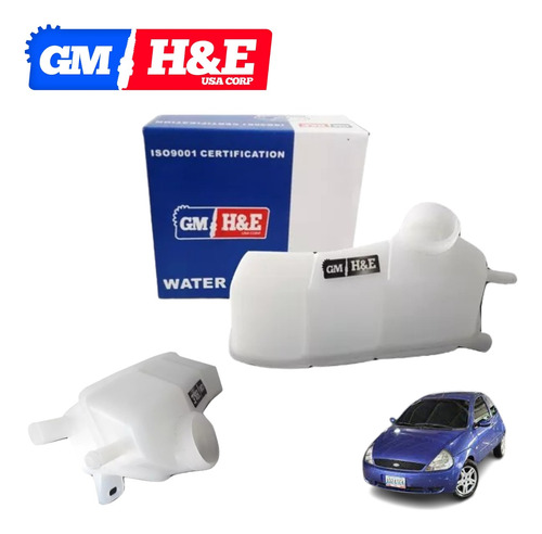 Envase Reservorio Agua Refrigerante Ford Ka 1.6 Con Tapa