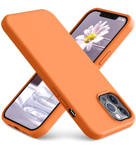 Funda Protectora Para iPhone 13 Pro 6,1 2021 (naranja)