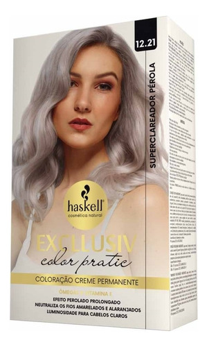 Excllusiv Color Pratic 12.21 Superclareador Pérola Haskell