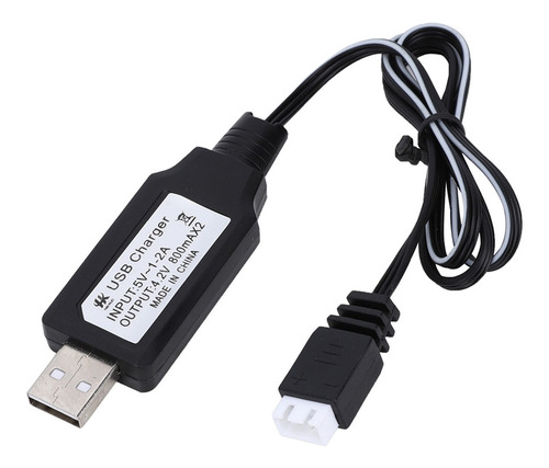 Cargador Usb Metal Control Remoto Excavadora Cable Carga Rc