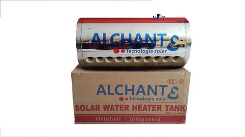 Calentador Solar 12 Tubos 135 Lts Acero Inoxidable Reforzado