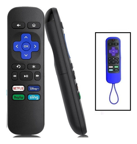 Control Remoto Para Roku Express Premier Ultra Y Funda