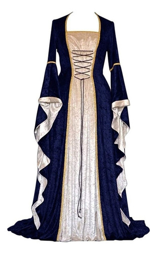 Vestido De Terciopelo Femenino Con Disfraz De Halloween De