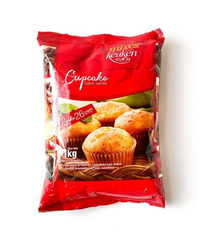 Premezcla Para Cupcake Sabor Vainilla Keuken 1kg