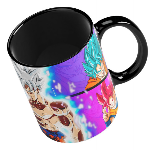 Taza Dragon Ball Super Goku Ultra Instinto Diseño 29 - 325ml